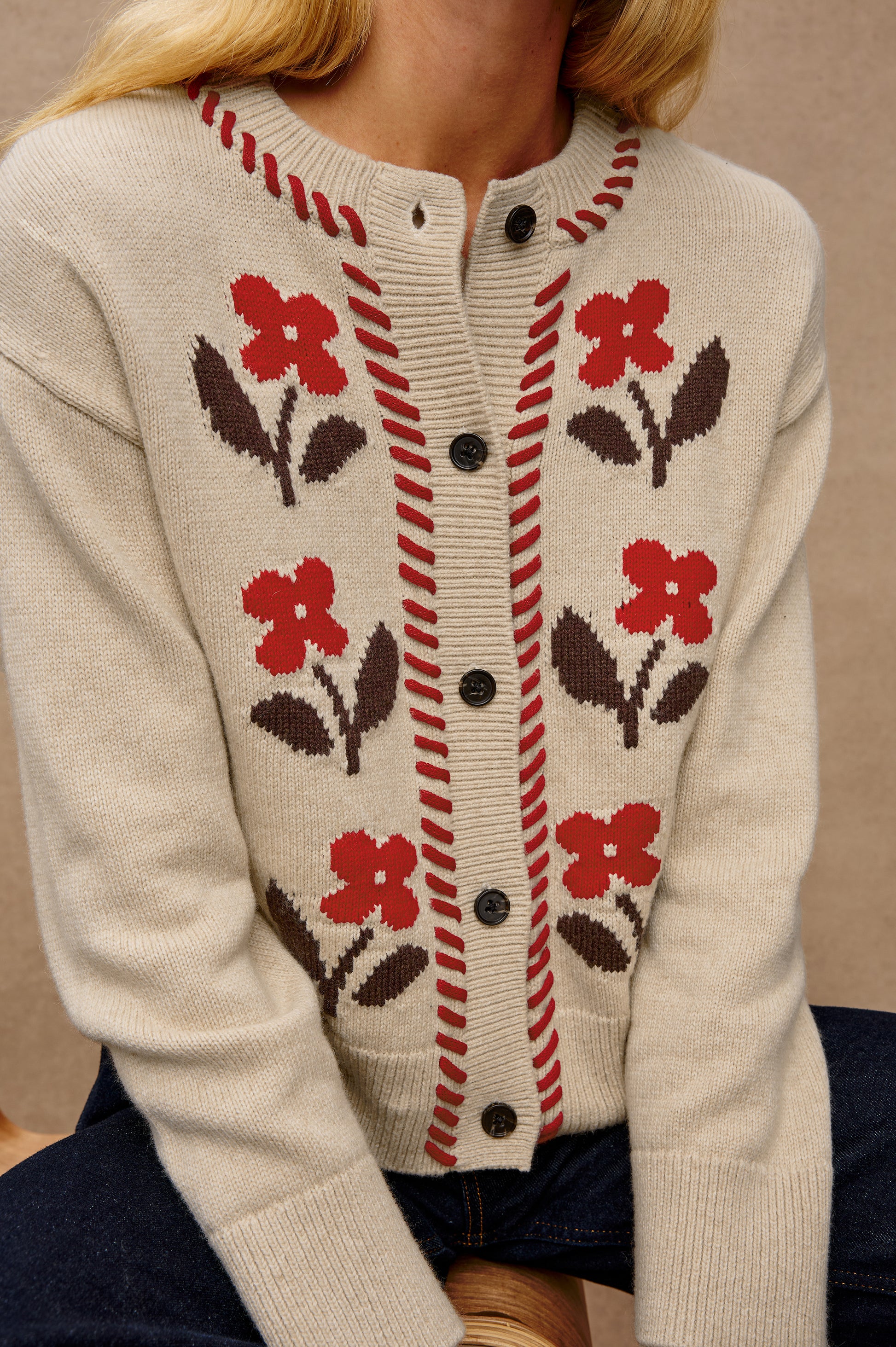 Rails floral cardigan Mavie