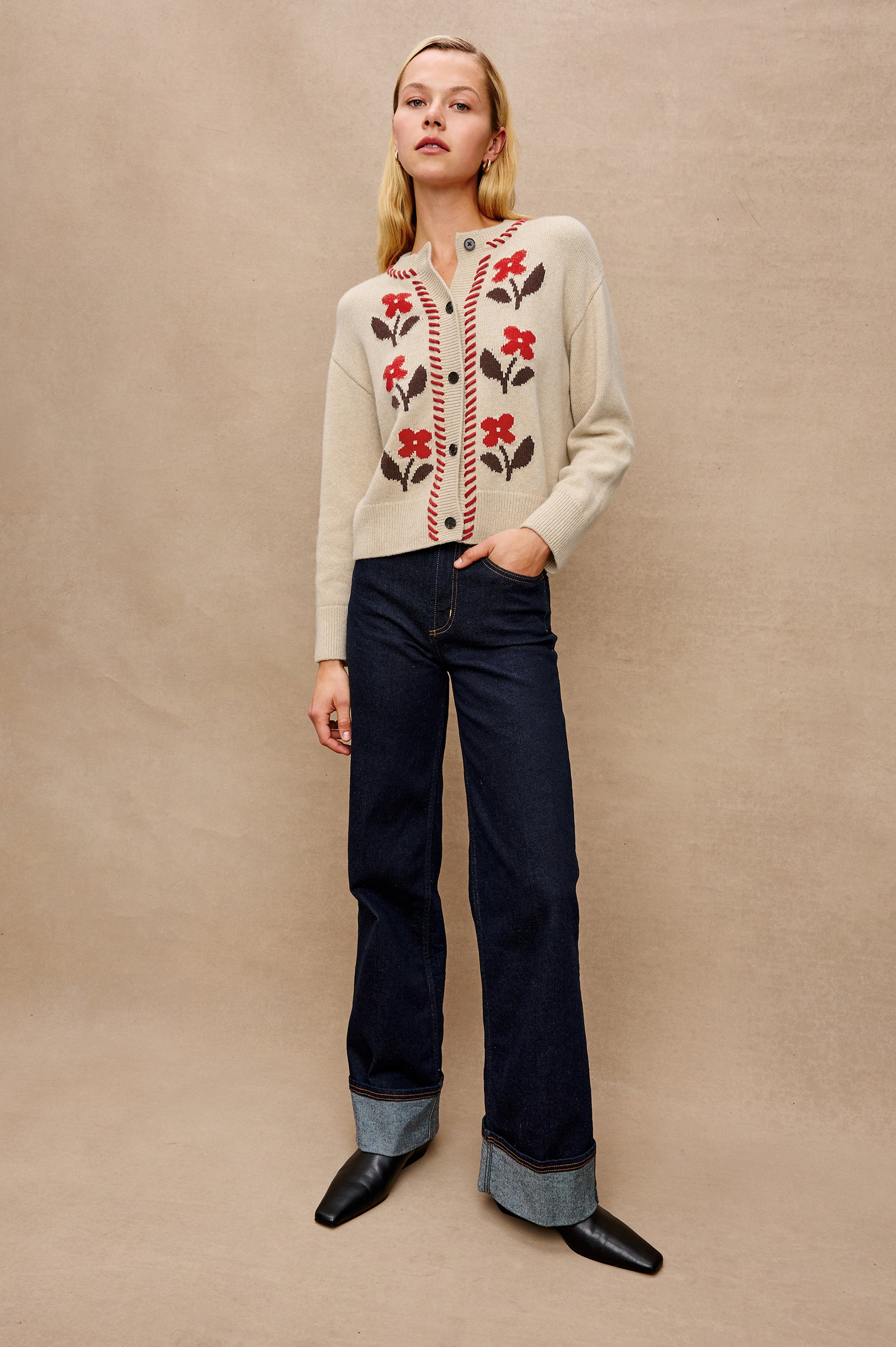 Rails floral cardigan Mavie