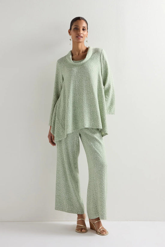 Sahara abstract textured jacquard tunic MTT2184