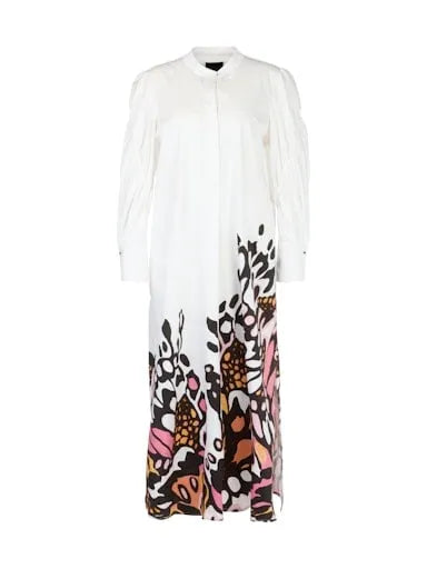 Marc Cain butterfly print dress YC21.11 W26