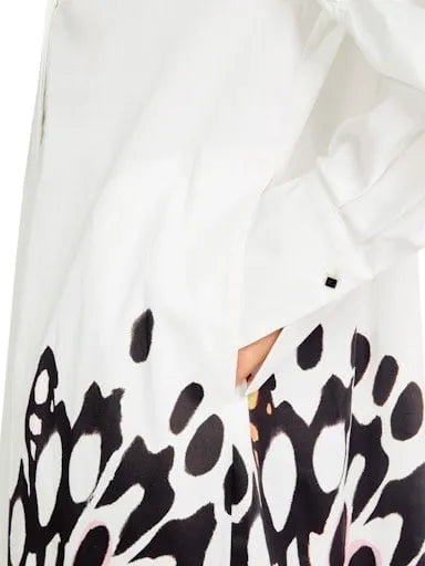 Marc Cain butterfly print dress YC21.11 W26