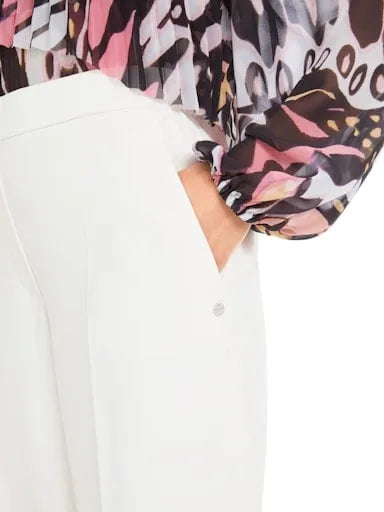 Marc Cain off white slip on trousers YC81.15 W56