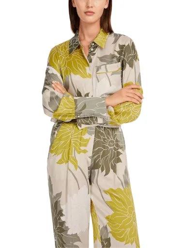 Marc Cain floral print blouse YC51.01 W12