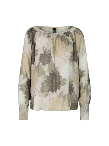 Marc Cain floral print top YC51.02 W14