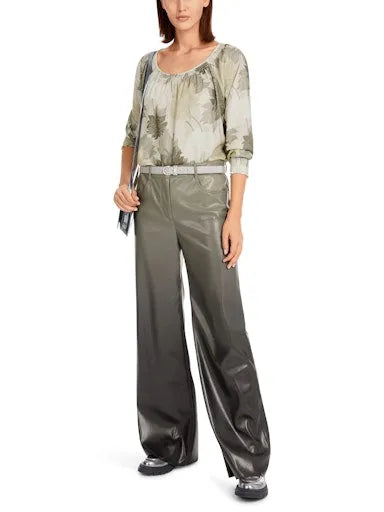 Marc Cain floral print top YC51.02 W14