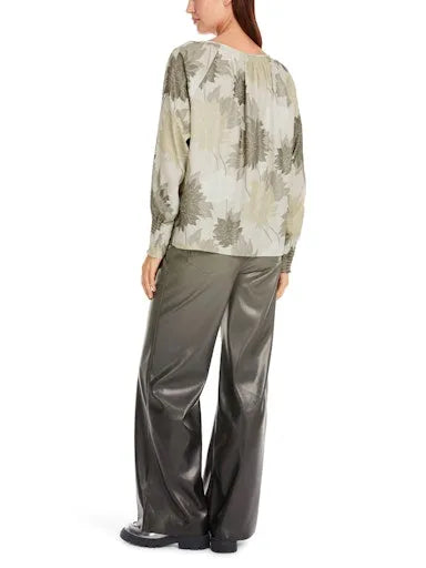 Marc Cain floral print top YC51.02 W14