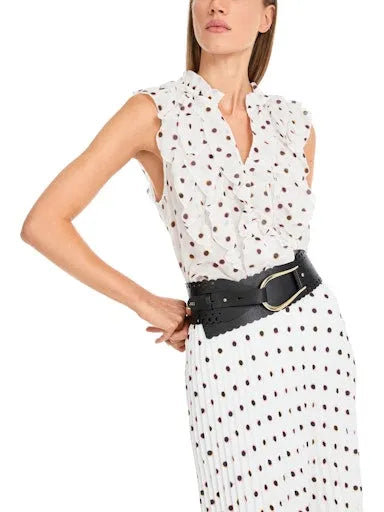 Marc Cain leather belt YCG1.08 L43