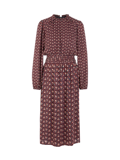 Marc Cain Diamond Print Midi Dress AC21.03 W04