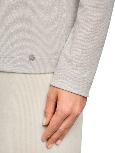 Marc Cain slim fit lurex top ZC48.28 J34