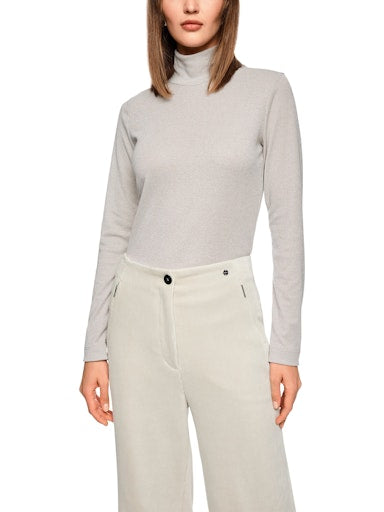 Marc Cain slim fit lurex top ZC48.28 J34