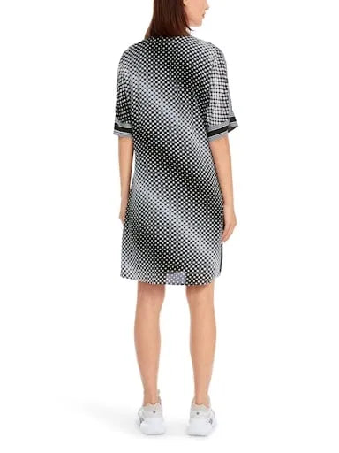 Marc Cain Sports patterned short dress YS21.19 W23