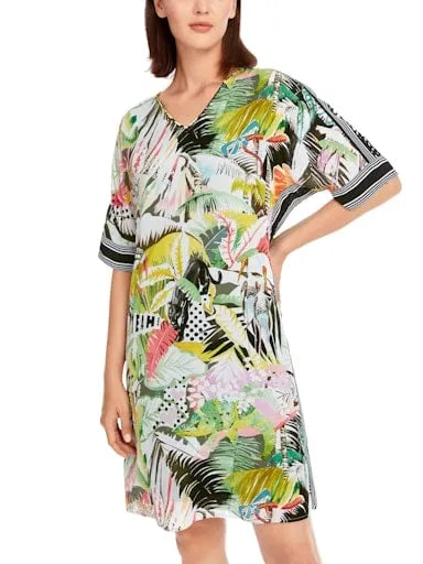 Marc Cain Sports patterned short dress YS21.19 W23