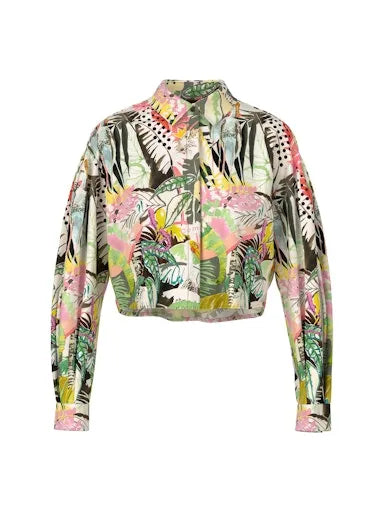 Marc Cain Sports cropped zip jacket