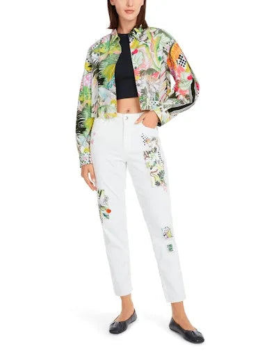 Marc Cain Sports cropped zip jacket