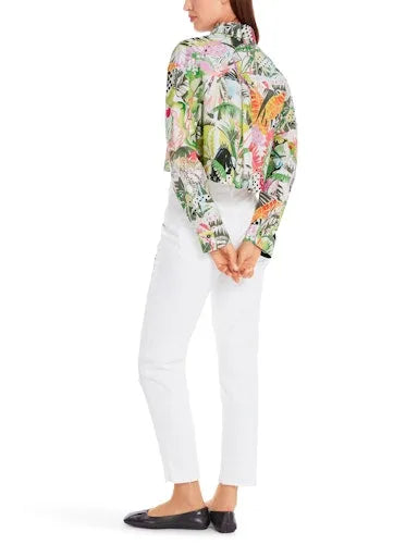 Marc Cain Sports cropped zip jacket