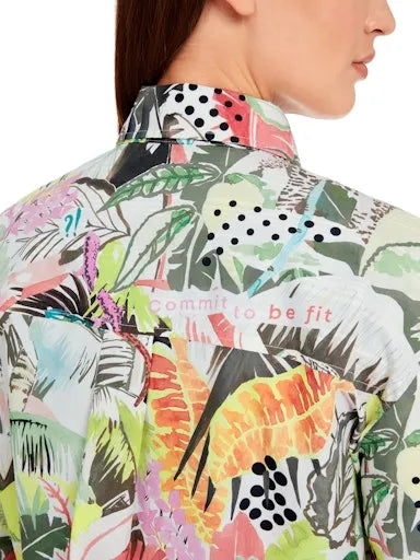 Marc Cain Sports cropped zip jacket