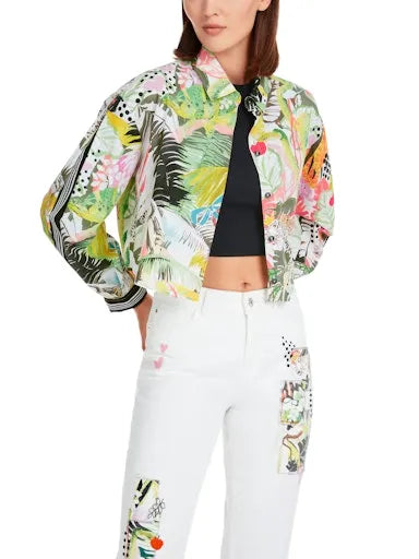 Marc Cain Sports cropped zip jacket