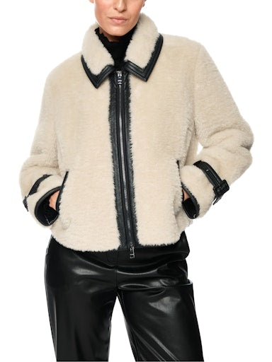Marc Cain Sport faux fur jacket ZS12.10 W32