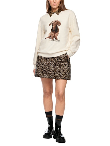 Marc Cain dachshund sweatshirt ZS44.12 J09