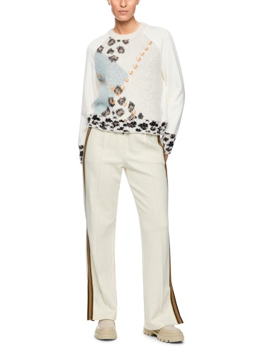 Marc Cain Sports part knit sweater ZS41.26 M31