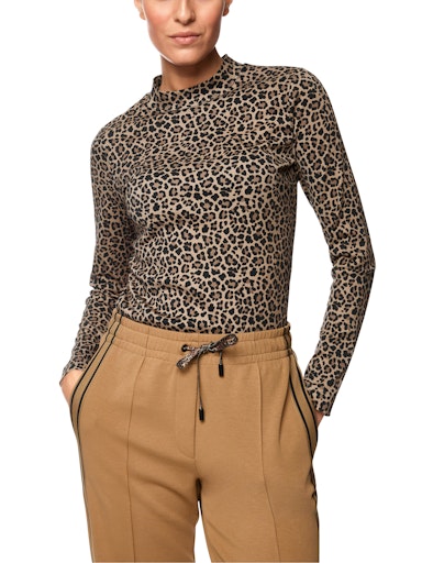 Marc Cain Sports leopard print top ZS48.41 J61