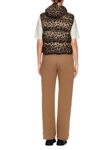 Marc Cain Sports cappuccino Washington wide leg trousers ZS81.47 J09