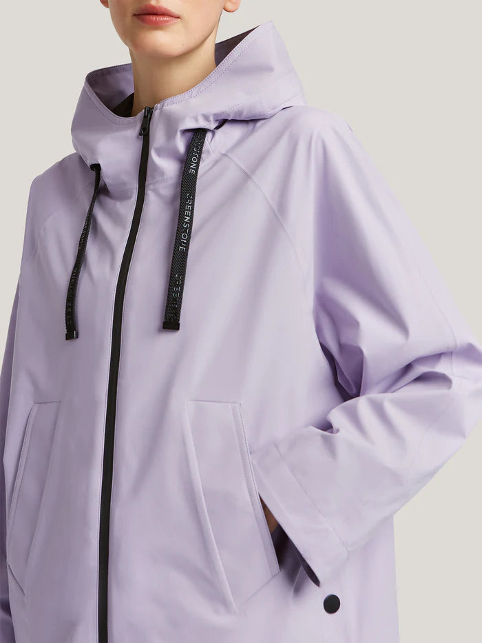 Creenstone Maureen hooded raincoat