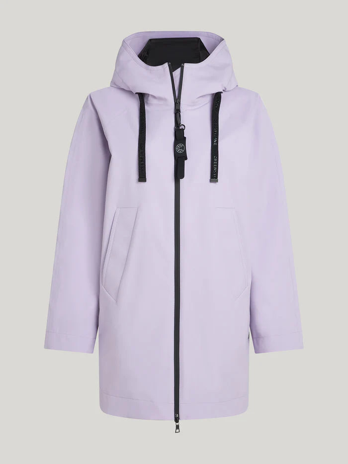 Creenstone Maureen hooded raincoat