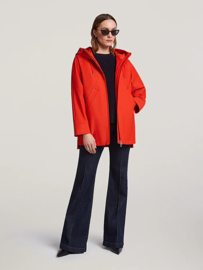Creenstone Red Technical Cape Coat CSN2520261