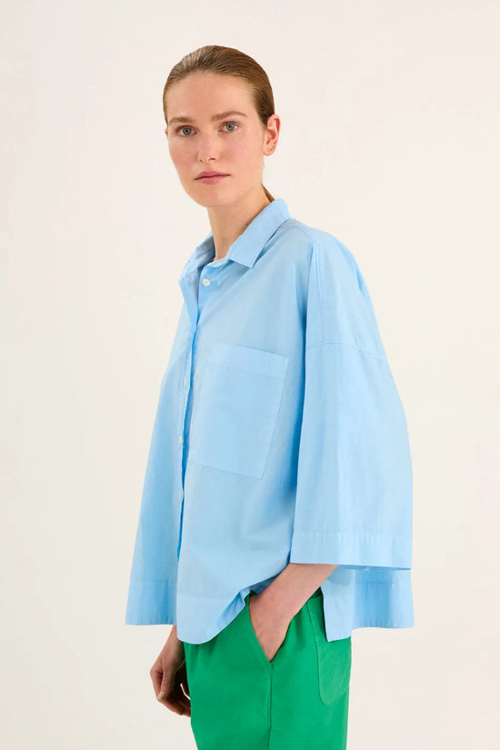 Rosso 35 oversized cotton shirt N1801B