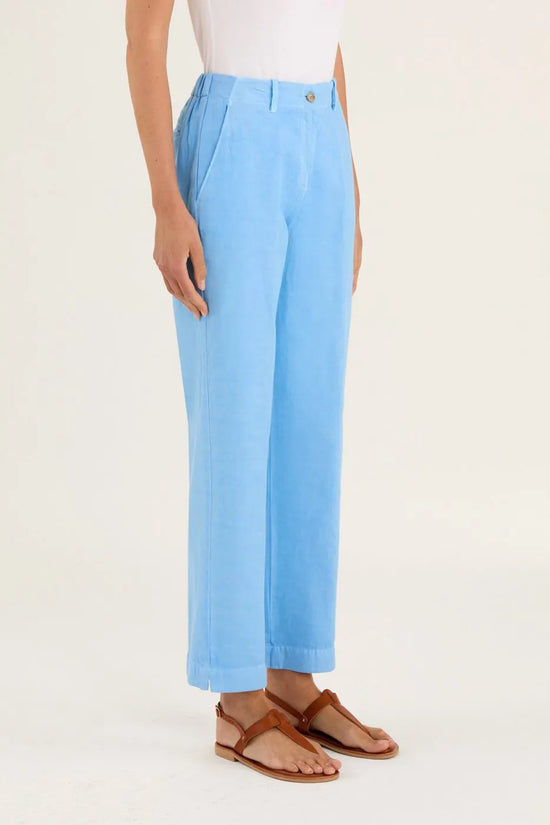 Rosso 35 linen/cotton blend trousers N1819P