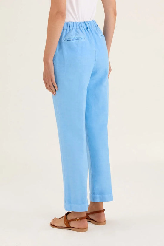 Rosso 35 linen/cotton blend trousers N1819P