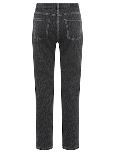 Olsen Mona slim leg patterned jeans 14002446