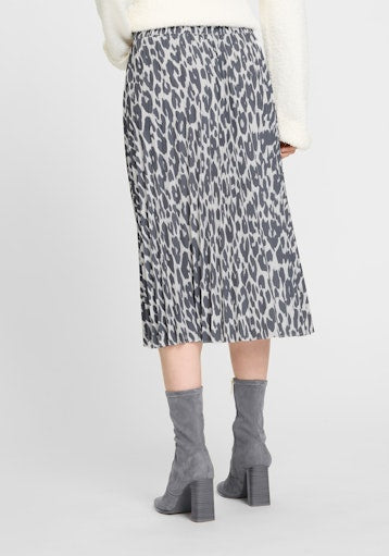 Olsen print midi skirt 16001513