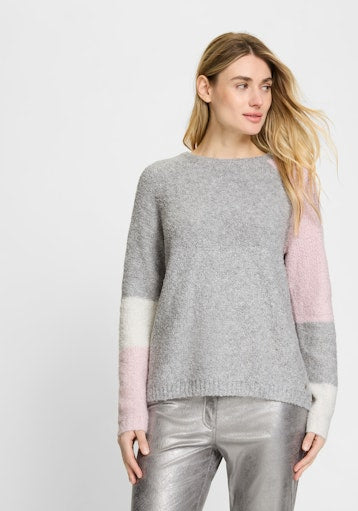 Olsen colour block sweater 11004670