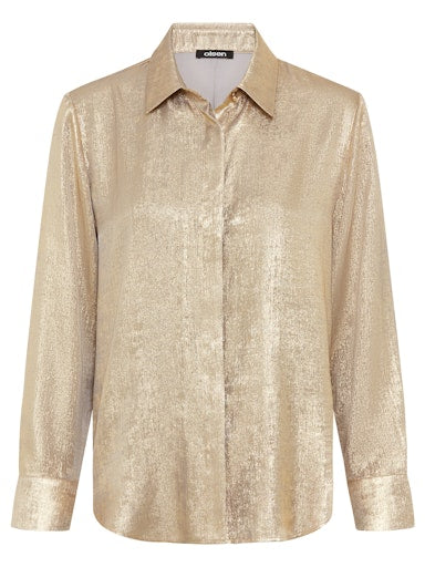 Olsen Gold Long Sleeve Blouse 12002162