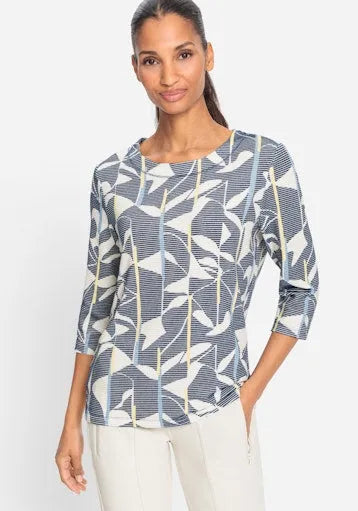 Olsen 3/4 sleeve sweatshirt 11201624