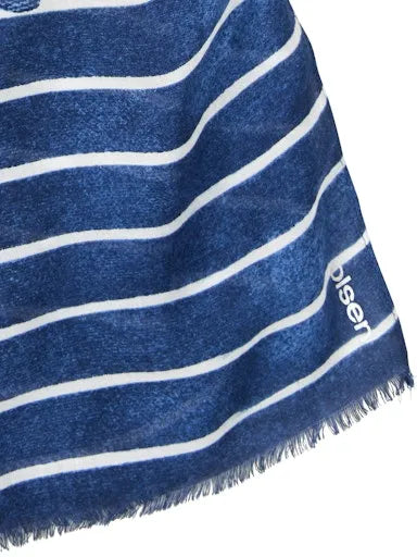 Olsen stripe and print scarf 18001958