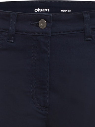 Olsen casual navy trouser 14000140
