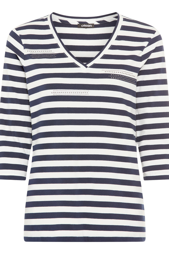 Olsen long sleeve striped t-shirt 11105181