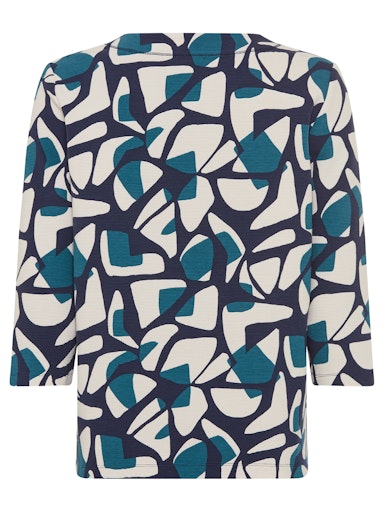 Olsen long sleeve patterned top 11201661