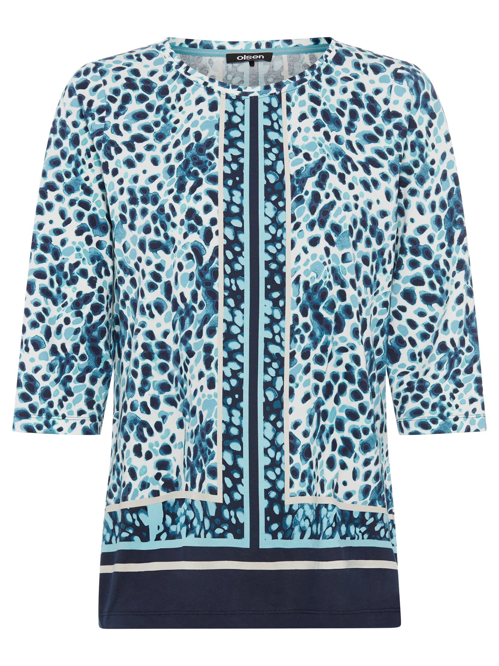Olsen long sleeve spot print t-shirt 11105184