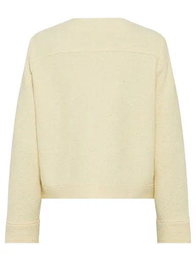 Olsen wool mix round neck jacket