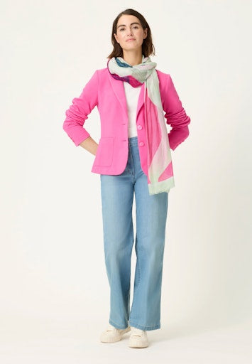 Olsen Fuchsia Print Woven Viscose Scarf 18002109