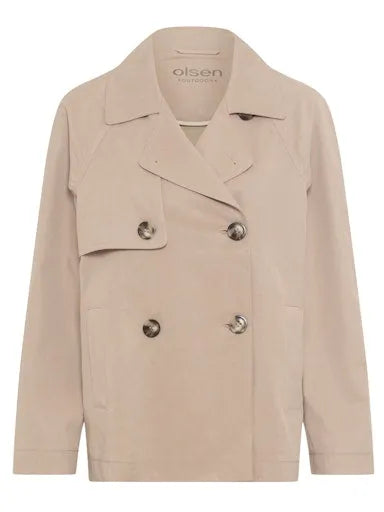 Olsen double breasted outdoor jacket