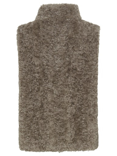 Olsen faux fur gilet 15001635