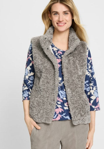 Olsen faux fur gilet 15001635
