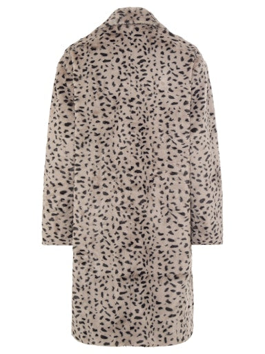 Olsen animal print faux fur coat 15101438