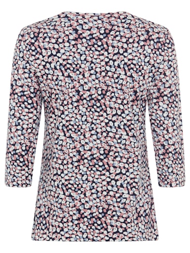 Olsen 3/4 sleeve dot print top 11100589