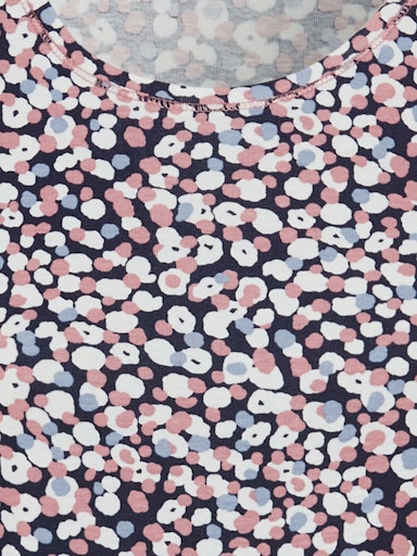 Olsen 3/4 sleeve dot print top 11100589